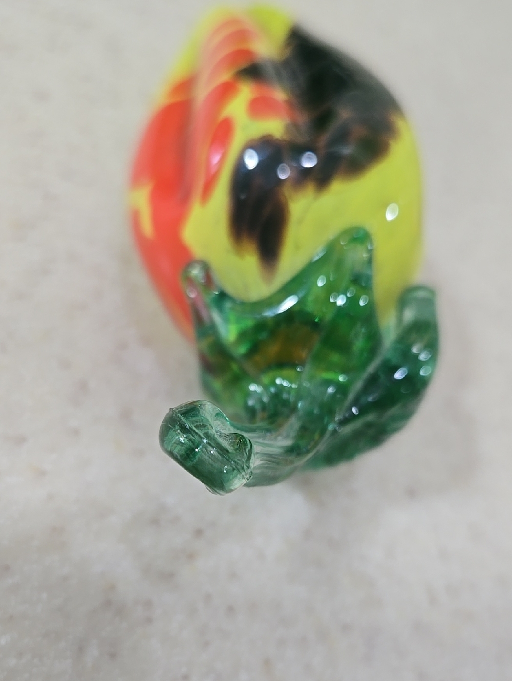 Handblown Glass Chili Pepper - Picture 9 of 9